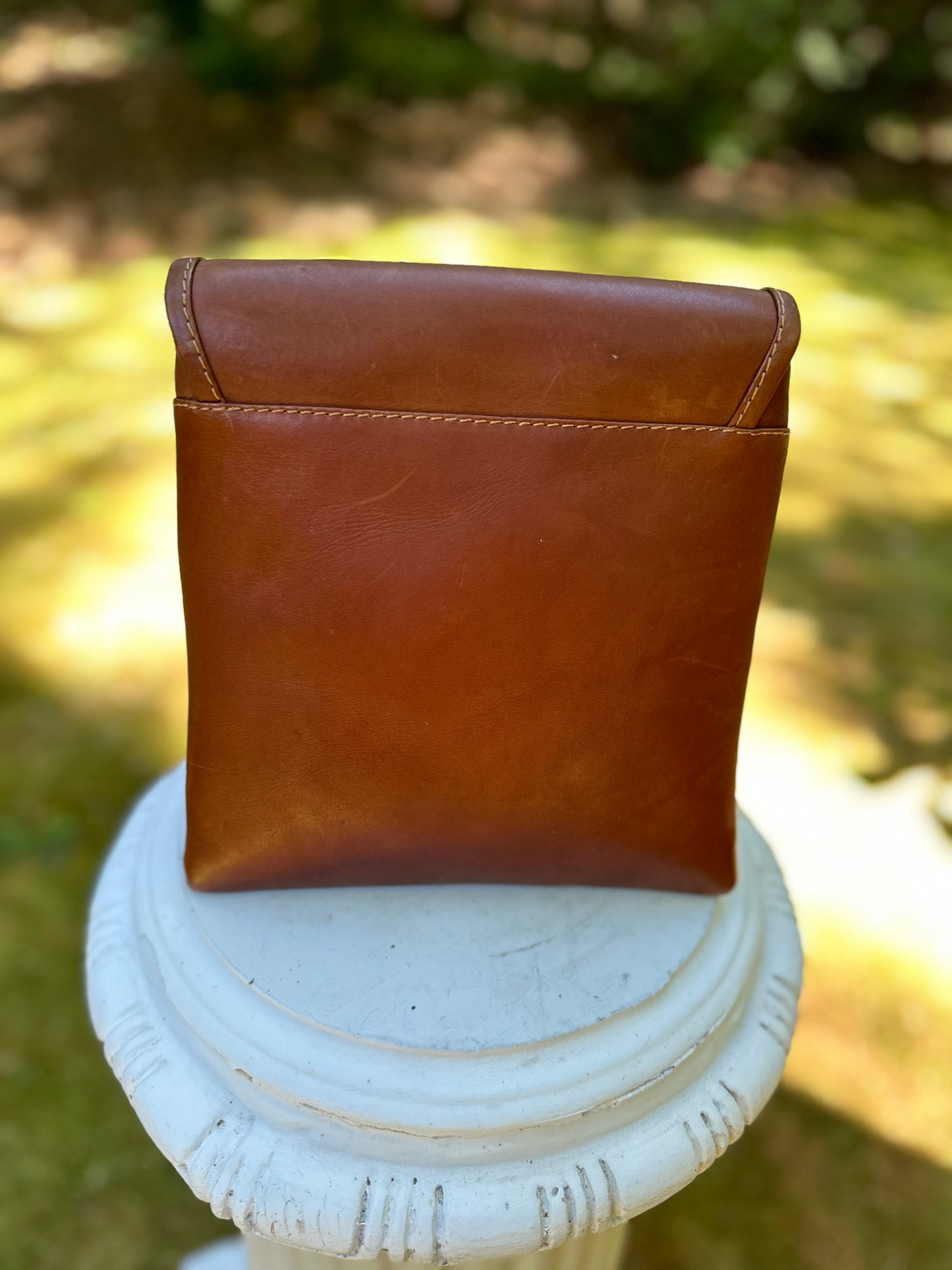 COWHIDE MESSENGER BAG