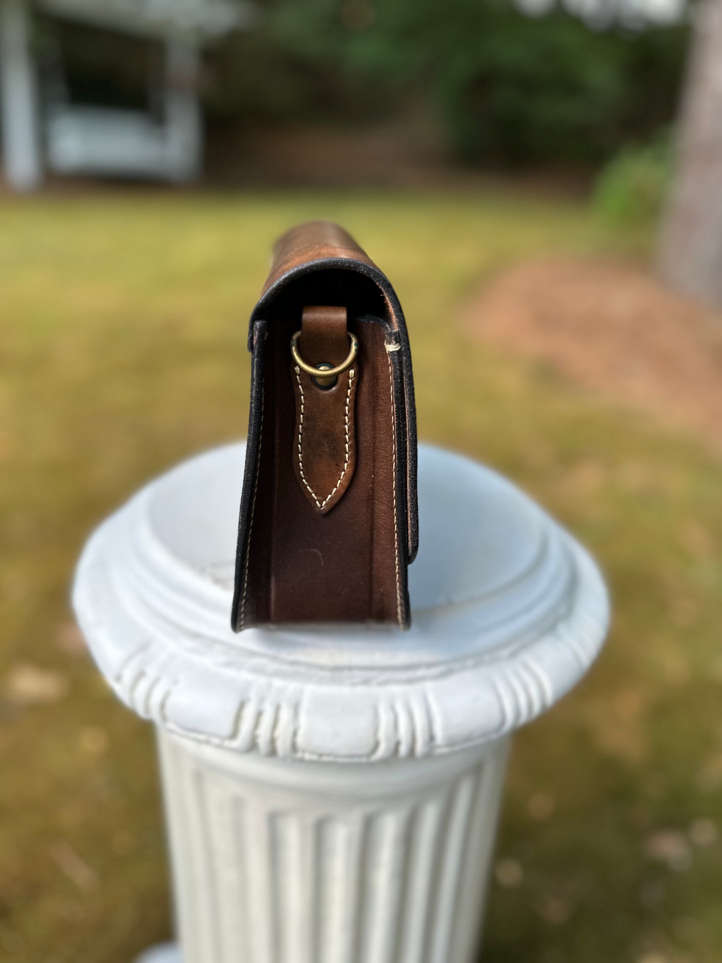 RUSTIC SADDLE BAG HANDBAG